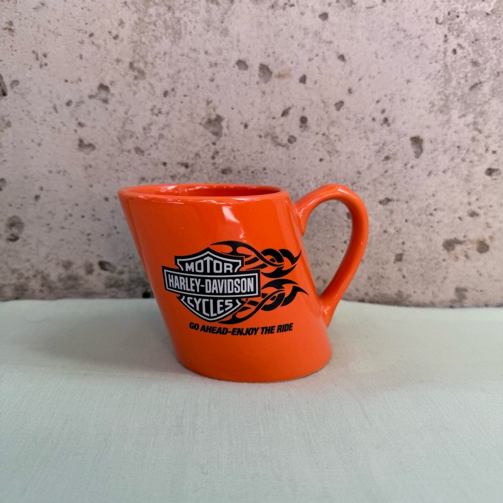 Harley-Davidson Vibrant Orange slant Mug